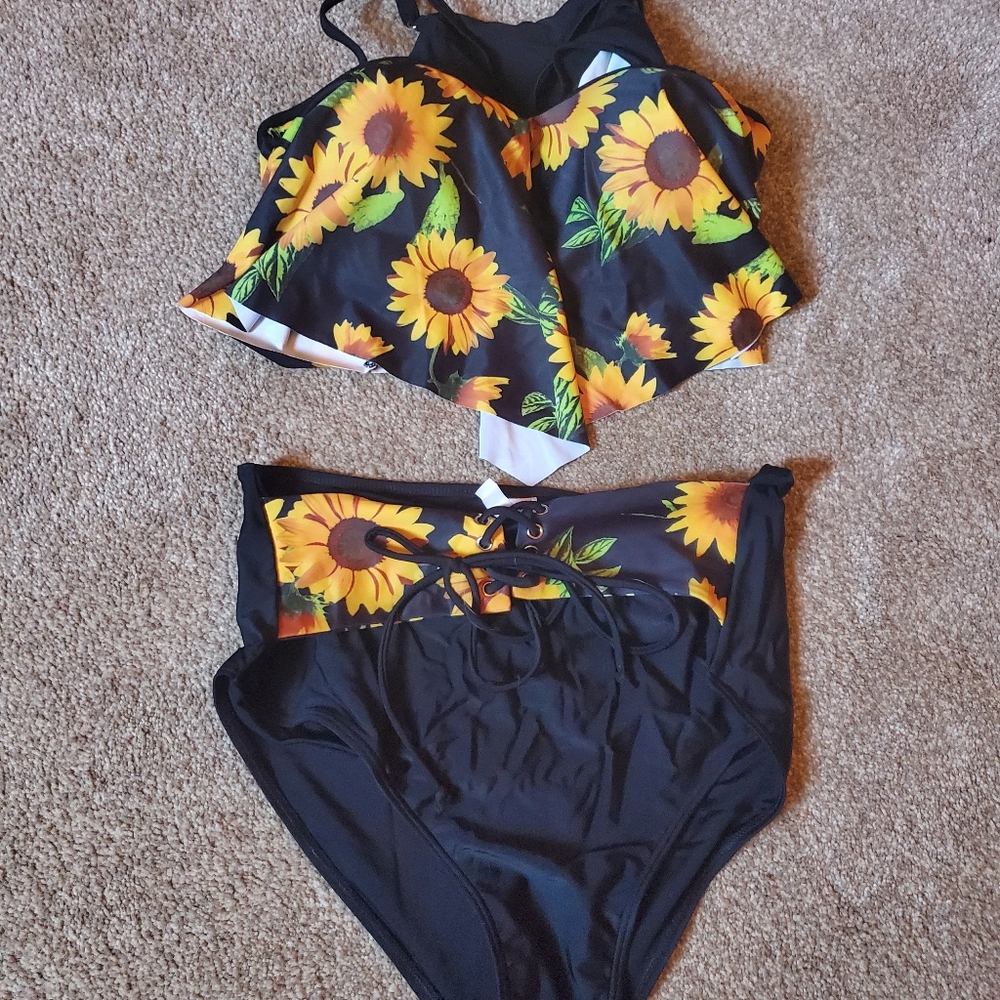 Amazon 2 Piece High Waisted Swimsuit
